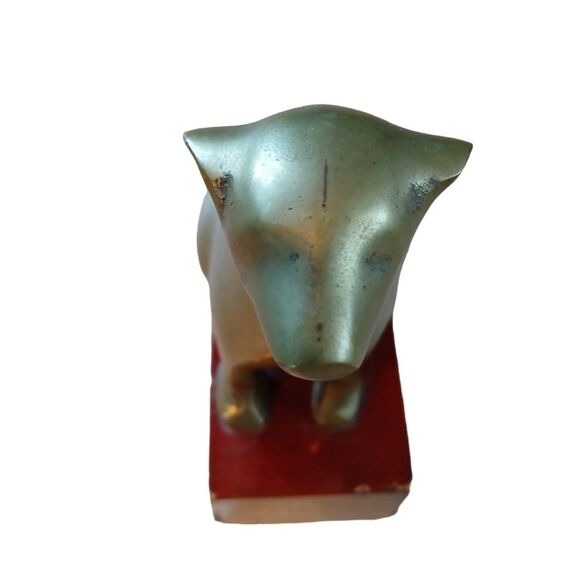 Vintage 80's Great City Traders Bull and Bear Bookends Bronzed Br… - Picture 11 of 16